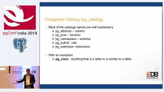 PGConf India 2018 Amit Sharma Postgres System Catalogues