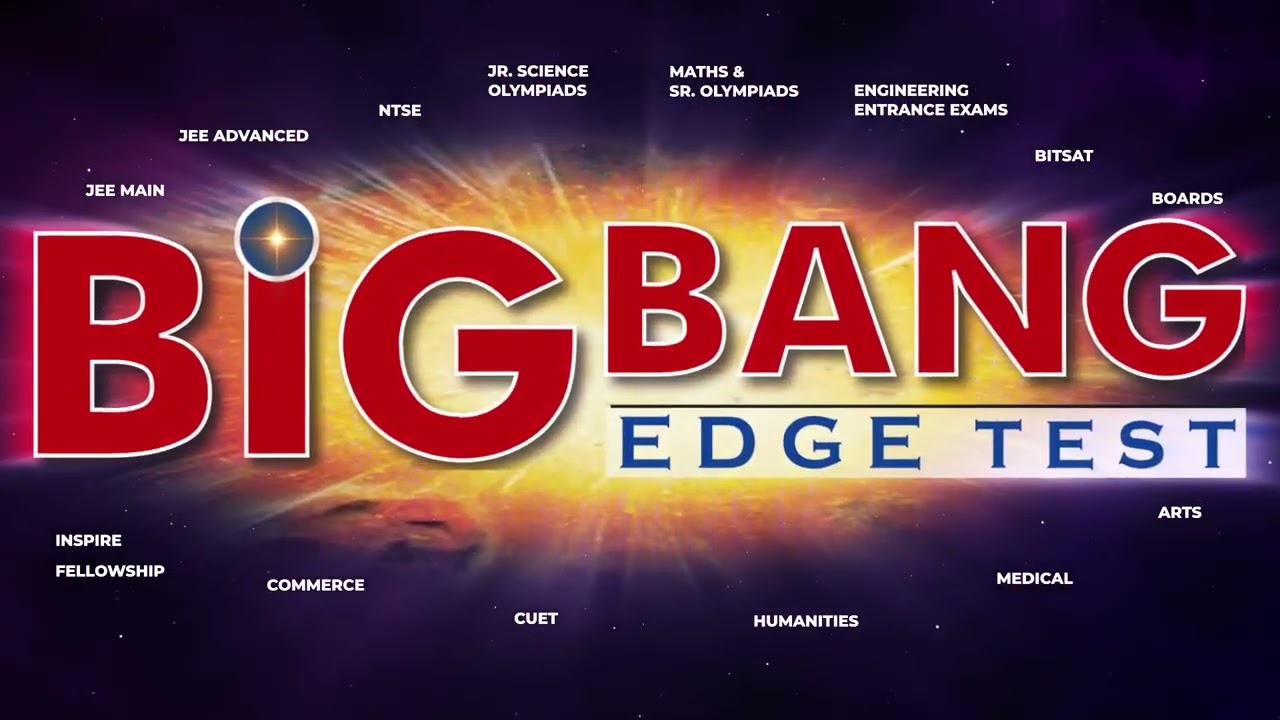 Big Bang Edge Test 2023 | FIITJEE BBSR & CTC - YouTube