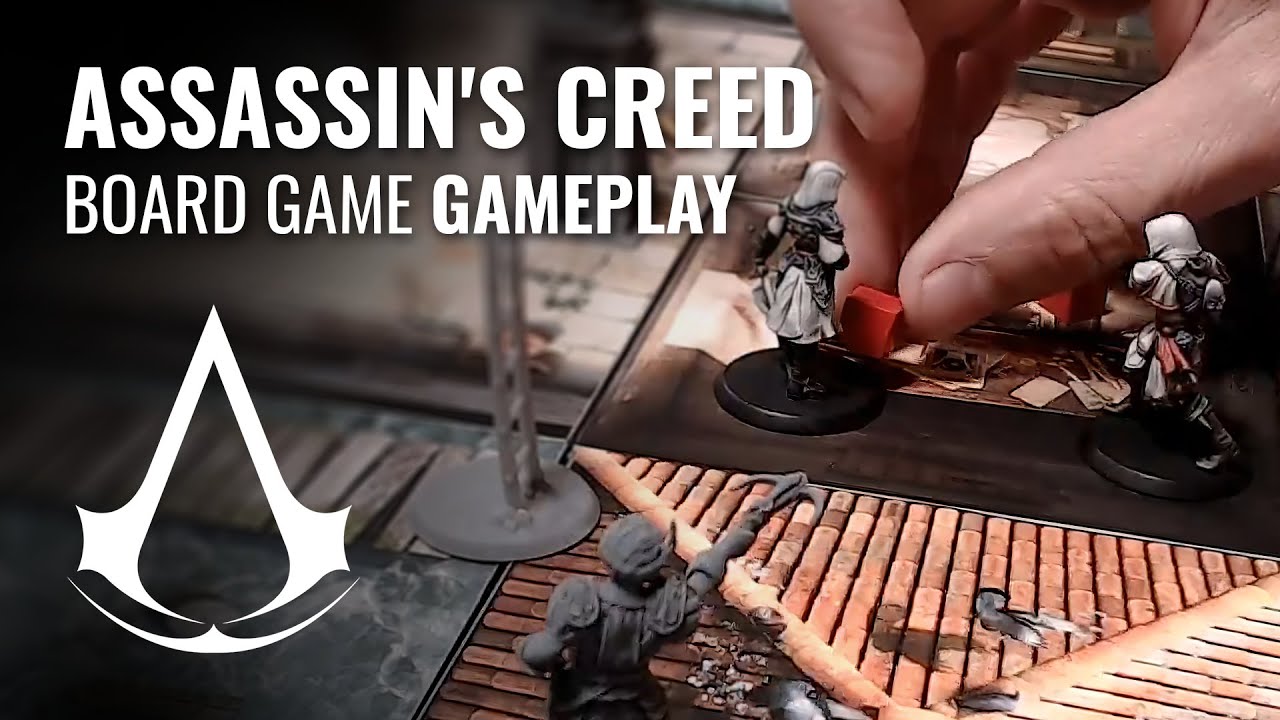 Assassin's Creed Board Game Gameplay (Brotherhood Of Venice) - YouTube