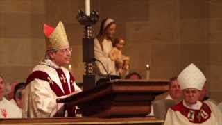 Homily excerpts from Bishop Matano's installation Mass