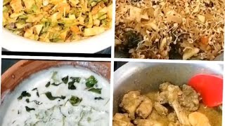 4 Easy and  Healthy Recipes | Family Day Out | Chicken Phaal | Food | Curd Kadi | Mix Vegetables