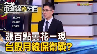 《漲百點曇花一現! 台股破月線續修正? 空單增減決定答案》【錢線百分百】20210302-4│非凡財經新聞│