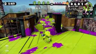 【splatoon】ナワバリバトル モンガラキャンプ場(L3リールガンD)