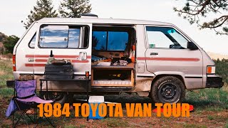 1984 TOYOTA CAMPER VAN 2WD TOUR