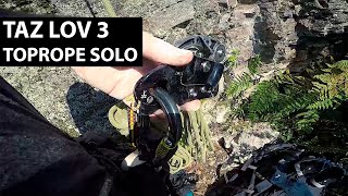 Rope Solo - TAZ LOV3 - Trying for Toprope Solo Climbing