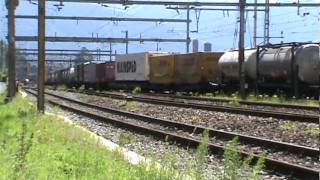 MRCE Re 484 mit Containerzug