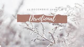 Devoțional | 13 decembrie 2020 | ALERG SPRE ŢINTĂ