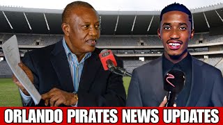 NEWS:ORLANDO PIRATES \u0026 MONNAPULE SALENG UPDATES