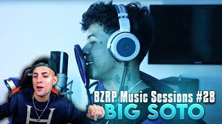 REACCIONANDO A BIG SOTO || BZRP Music Sessions #28
