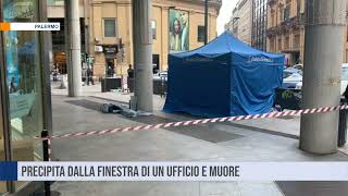 Palermo. Precipita dalla finestra di un ufficio e muore