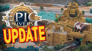 Epic Universe Construction Update | Major Progress In Super Nintendo World \u0026 Celestial Park