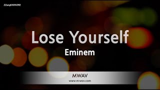 Eminem-Lose Yourself (MR/Inst.) (Karaoke Version)