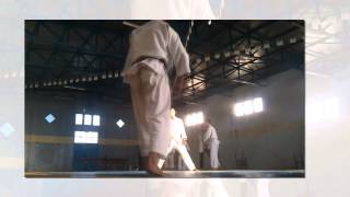 Taï jitsu démonstration de chutes( chute avant) . chlef