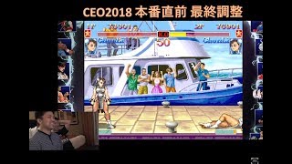 [SF30th] CEO2018 直前調整対戦 [Street Fighter 30th Anniversary Collection ]