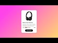 How To Make Product Card UI Design Using HTML CSS & JavaScript