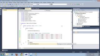 Getting Started with RadListControl