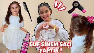 ASEL ELİF SİNEM SAÇ MODELİ İSTEDİ ANNE YAPTI @elifsinemtv  ماما جابت بيبي - جنى مقداد | طيور الجنة