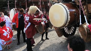 2024年 津島市 尾張津島秋まつり 津島石採祭 本楽（南部石採組② 津島神社奉納）