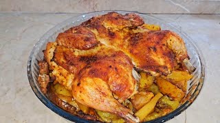 👉TAVUĞU MUTLAKA BU ŞEKİLDE PİŞİRİN ET YEDİM DERSİNİZ 👉FIRINDA KIZARMIŞ TAVUK #keşfet #food #chicken