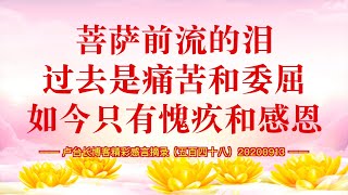 卢台长【同修分享】菩萨前流的泪，过去是痛苦和委屈，如今只有愧疚和感恩