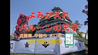 滋賀の城さんぽ 水口岡山城③（甲賀市）