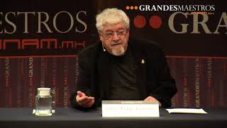 Felipe Garrido en Grandes Maestros.UNAM (Primera sesión 1/4)