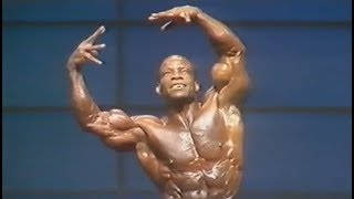 Albert Beckles - Mr. Olympia 1987 Posing