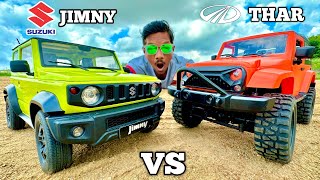 RC Suzuki Jimny Vs  Thar 4x4 Car Unboxing & Testing - Chatpat toy tv