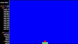 bouncingball 7 collision method, game loop