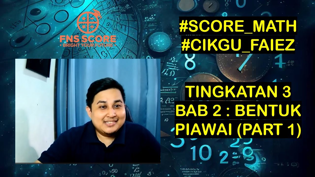 Tingkatan 3 Bab 2 Bentuk Piawai Bersama Cikgu Faiez (PART 1) - YouTube