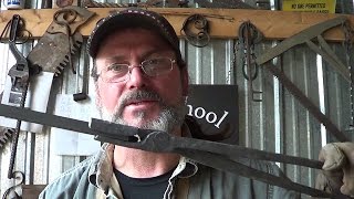 Blacksmithing - Another Go At Forging Tongs - 1/2 Square Tongs