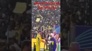 Arijit Sing Respect Dhoni | Humble Person Arijit Sing & Dhoni together | #ipl #msdhoni #arijitsingh