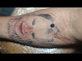 Portrait tattoo full hair