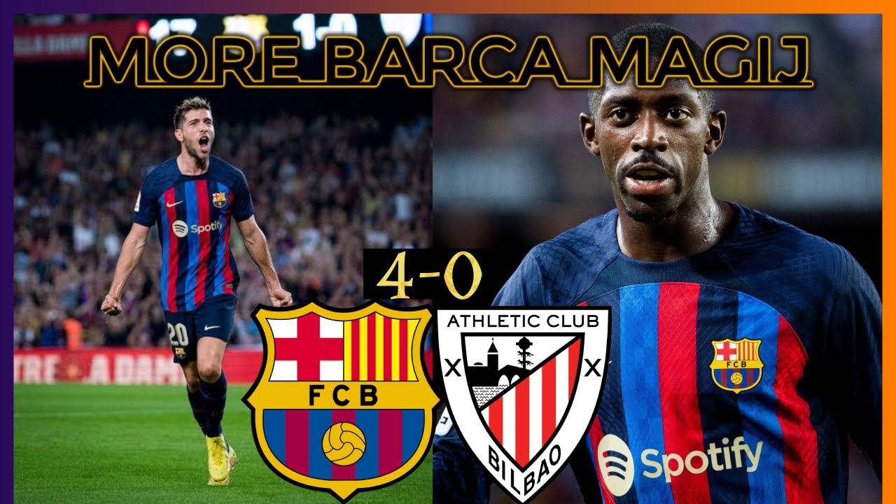 FC Barcelona Vs Athletic Club Bilbao (Match Review) - YouTube