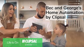 Bec and George Home Automation for Clipsal