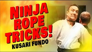 NINJA ROPE TRICKS! | KUSARI FUNDO