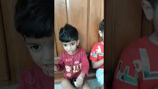 शिवांश काय खातोय बघा किती नखरे करतो बघा😄😀😺😄 #cutebaby #funny #shorts