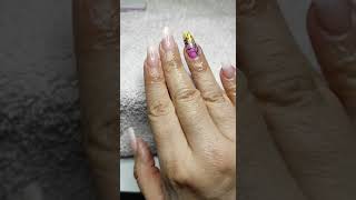 ongles baby boomer.. nail art....\