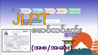 JLPT ဖောင်တင်နည်း အပြည့်အစုံ