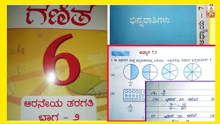 6 ನೇ ತರಗತಿ ಗಣಿತ ಭಾಗ ಅಧ್ಯಾಯ 7 \