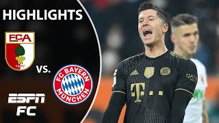 Bayern Munich STUNNED by Augsburg despite Robert Lewandowski goal | Bundesliga Highlights | ESPN FC