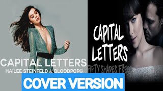 HAILEE STEINFELD & BLOODPOP- CAPITAL LETTERS COVER (STASSI COVERS)