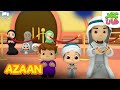Azaan | #OmarandHana Urdu | Islamic Cartoon for Kids | Urdu