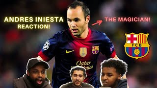 FIRST TIME REACTION TO INIESTA! | Andrés Iniesta - The Last of His Kind... | Half A Yard Reacts