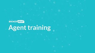 Agent training