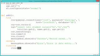Python Program - Add Delete Modify