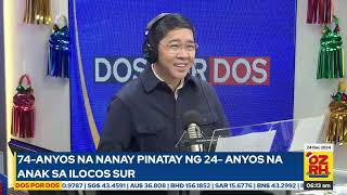 DOS POR DOS with ANTHONY TABERNA (12/24/2024)