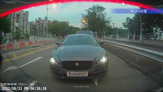 車CAM直擊 - 一路高燈，又避唔開，實在忍唔到要落車叫佢熄燈