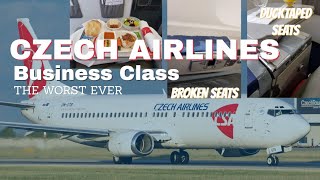 CZECH AIRLINES Business Class Prague-Stockholm. WORST EXPERIENCE EVER!!!