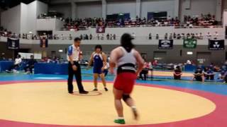 2016年全日本学生選手権／女子75kg級決勝